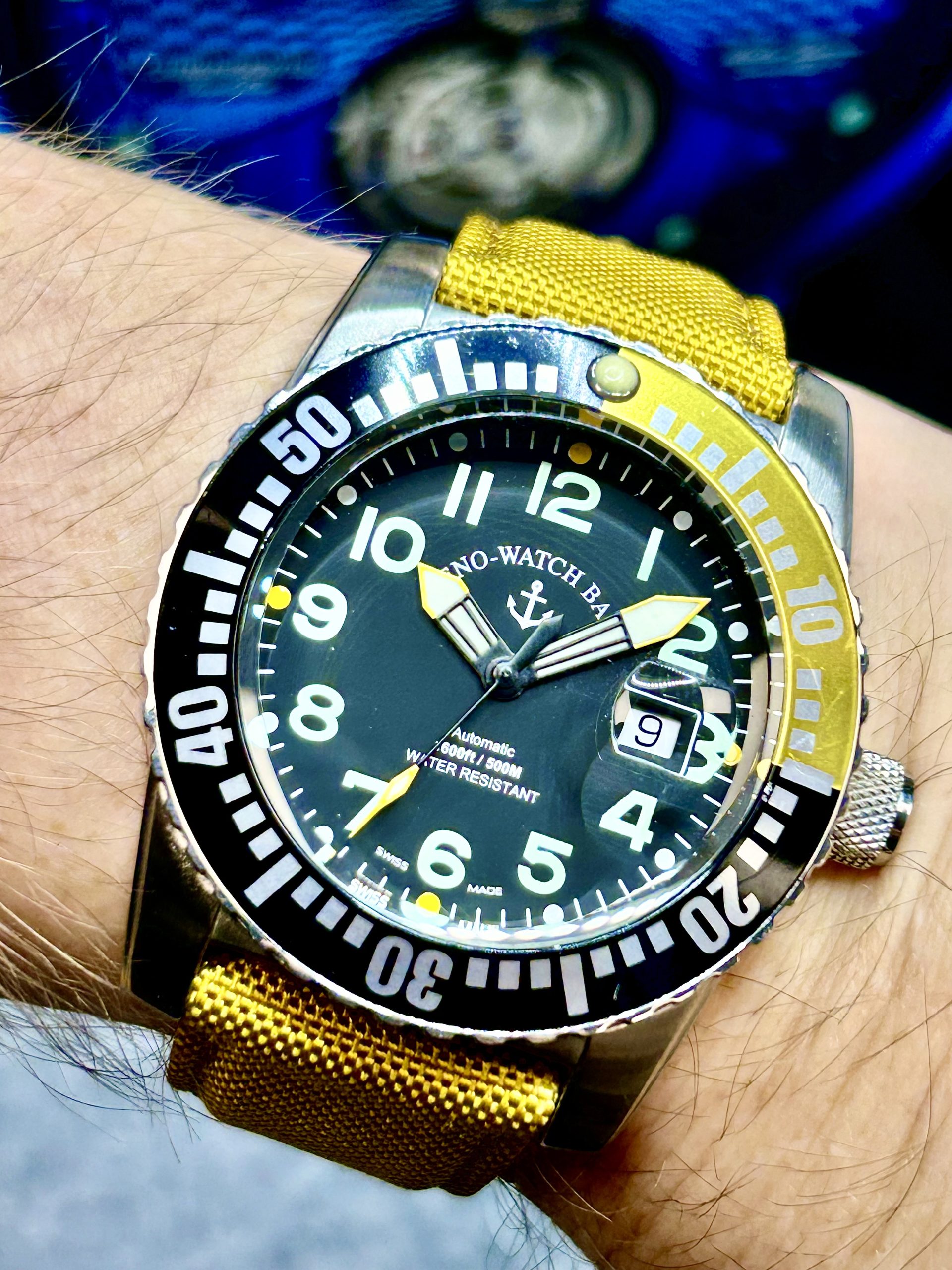 ZENO AIRPLANE DIVER WORLD TIME AUTOMATIC – 2005 - Bilde 5