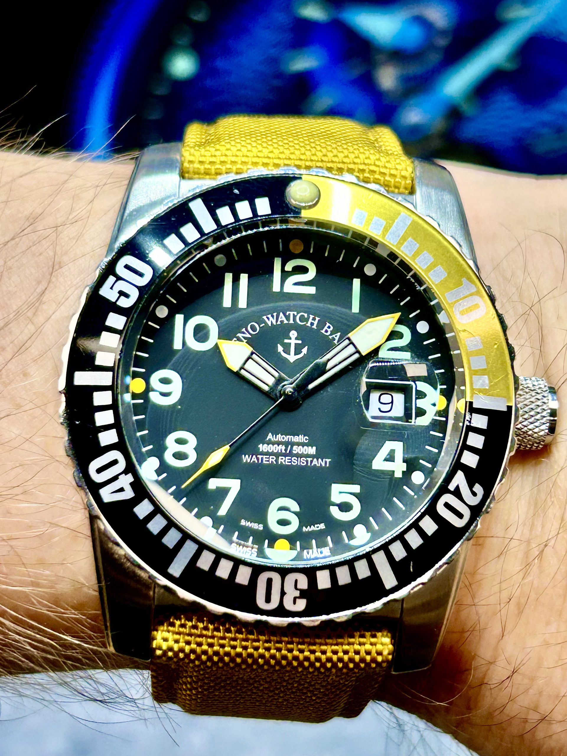 ZENO AIRPLANE DIVER WORLD TIME AUTOMATIC – 2005 - Bilde 8
