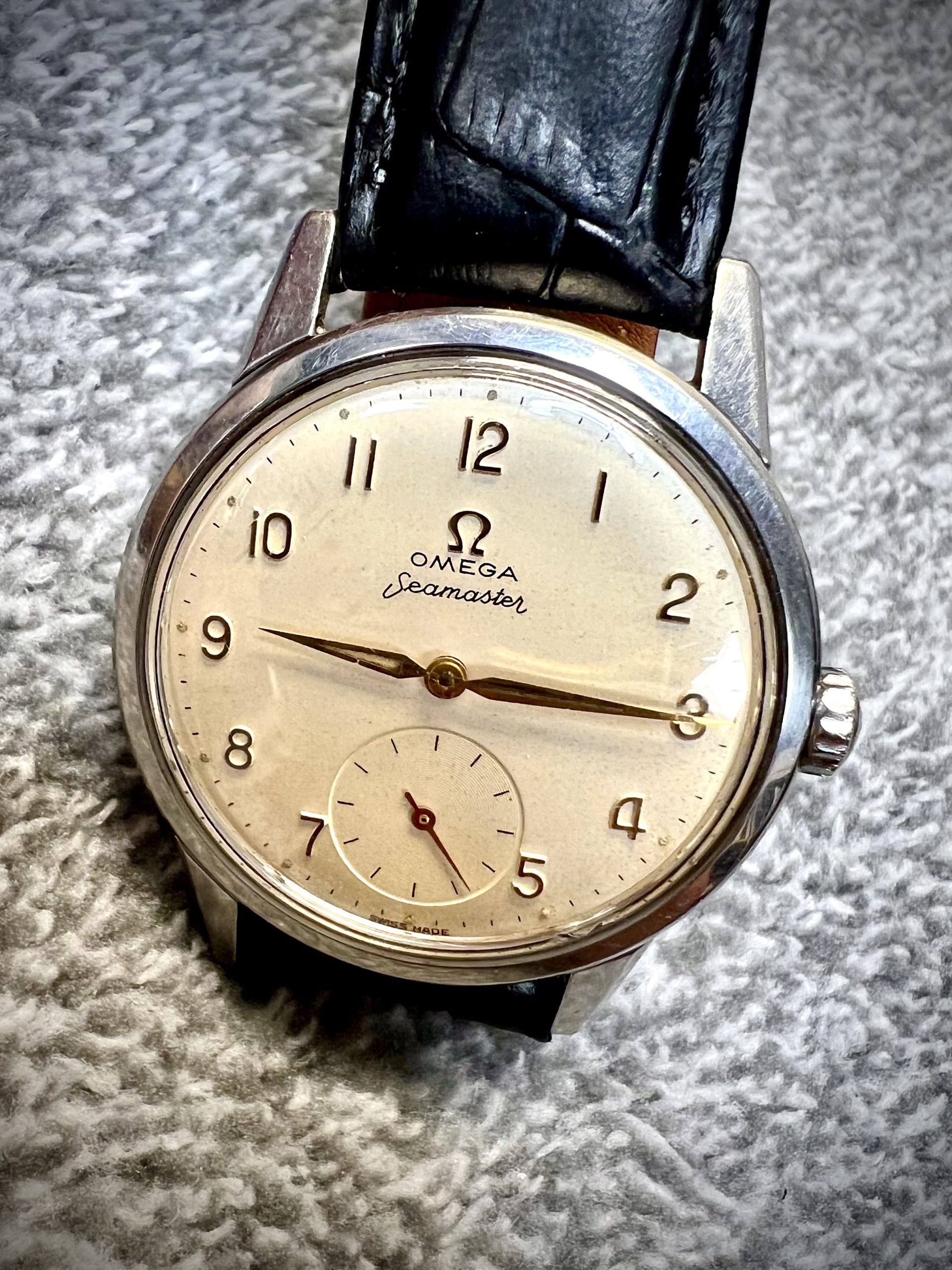 OMEGA SEAMASTER – 1960-TALLET | ORIGINAL & UPOLERT | ORIGINAL KRONE