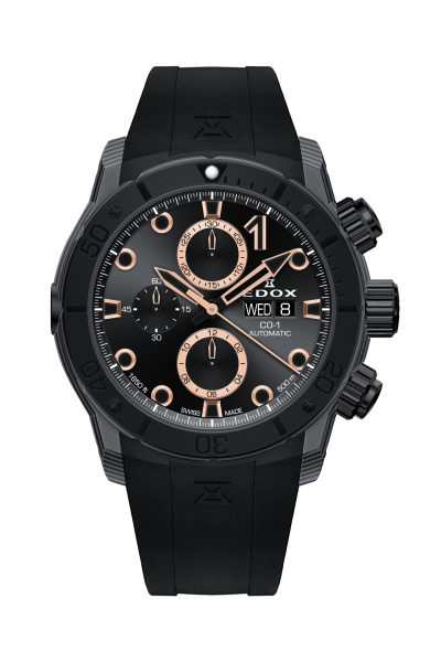 Edox Carbon Chronograph Automatic