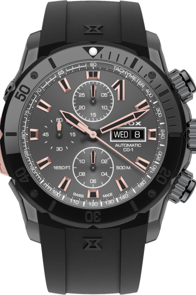 Edox CO-1 Chronograph Automatic With Bezel Lock