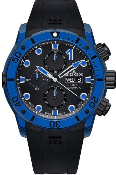 Edox CO-1 Carbon Chronograph Automatic