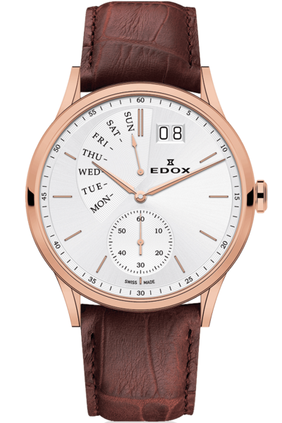 Edox Les Vauberts Day Retrograde