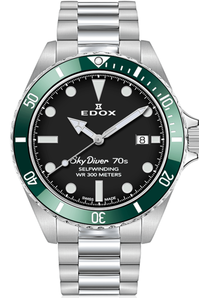 Edox SkyDiver 70s Date Automatic