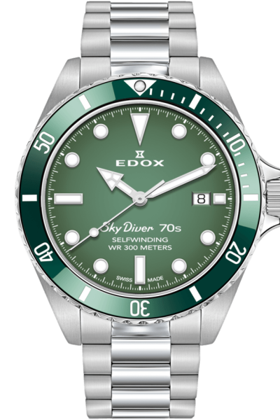 Edox SkyDiver 70s Date Automatic