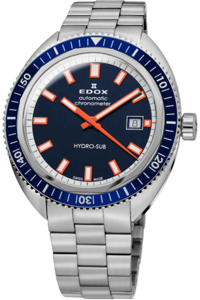 Edox Hydrosub Date Automatic Chronometer Limited Edition