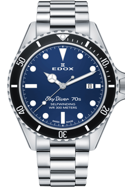 Edox SkyDiver 70s Date Automatic