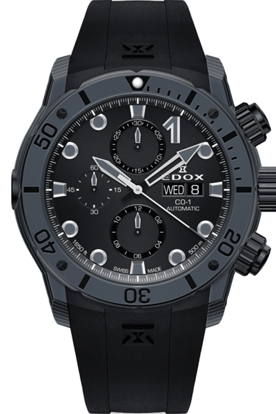 Edox CO-1 Carbon Chronograph Automatic