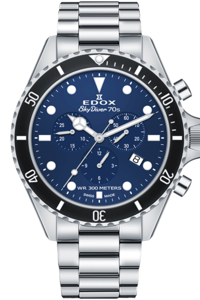 Edox SkyDiver Chronograph - Til en bedre pris - Pent brukt