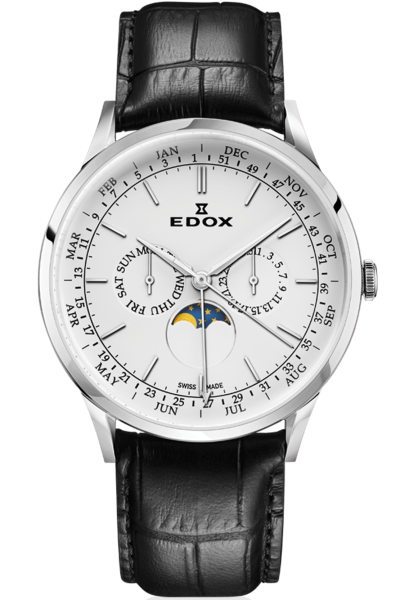 Edox Les Vauberts Annual Calendar