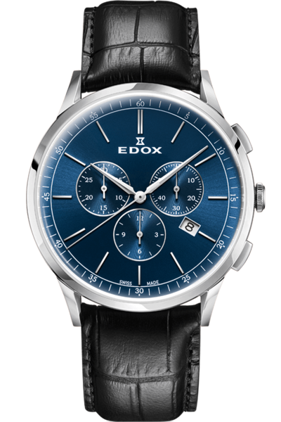 Edox Les Vauberts Chronograph Date