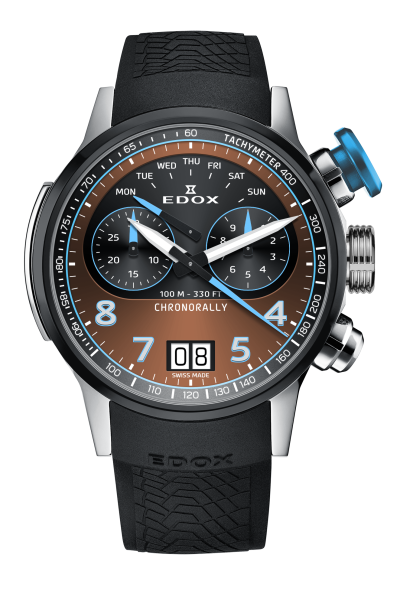 Edox Chronorally Chronograph 45mm