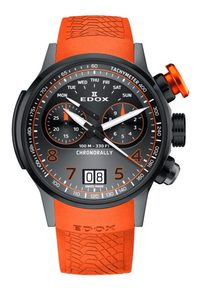 Edox Chronorally Chronograph 45 mm