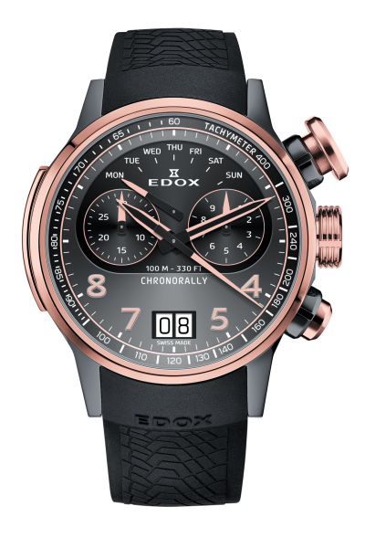 Edox Chronorally Chronograph 45mm