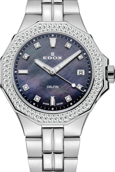 Edox Delfin Lady 38 mm - Kun forh√•ndsbestilling