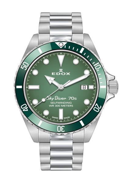 Edox SkyDiver 70s Date Automatic
