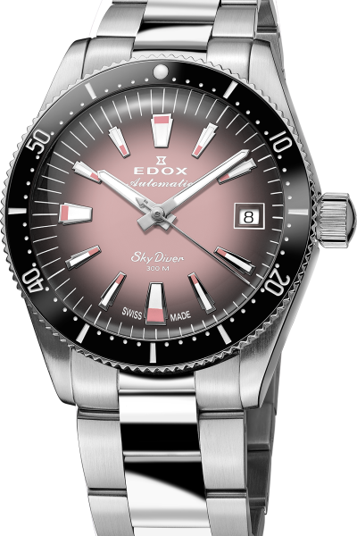 Edox SkyDiver Date Automatic 38 mm