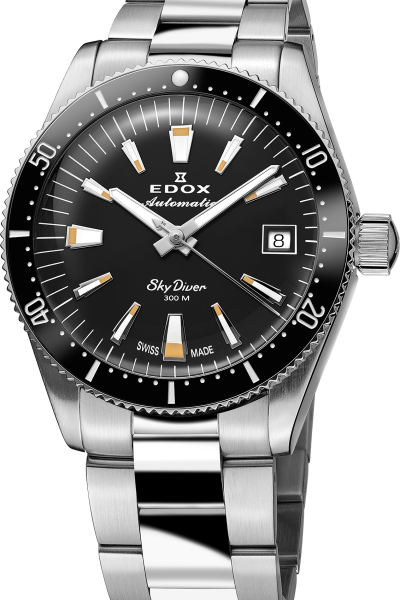Edox SkyDiver 38mm Date Automatic