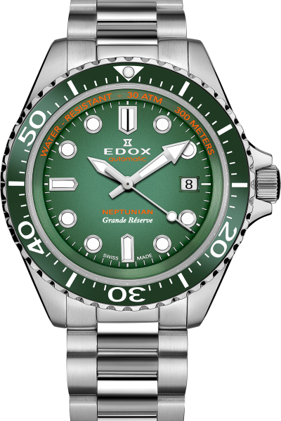 Edox Neptunian Grande Reserve Date Automatic