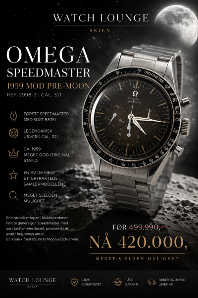 Omega Speedmaster 1959 Pre-Moon Cal. 321