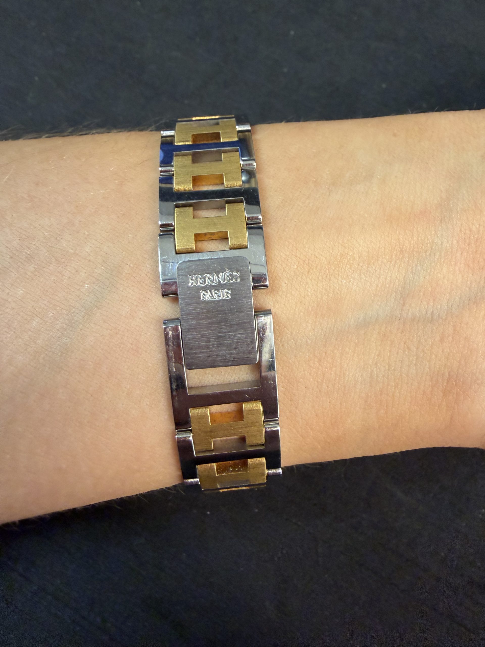 Solgt - Vi skaffer flere - Hermès Paris – Vintage dameur fra 1990 | Ubrukt & sjelden - Bilde 3