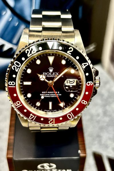 Rolex GMT-Master II  Ref. 16710 – 1993 Modell – Pepsi – 100% Strøken