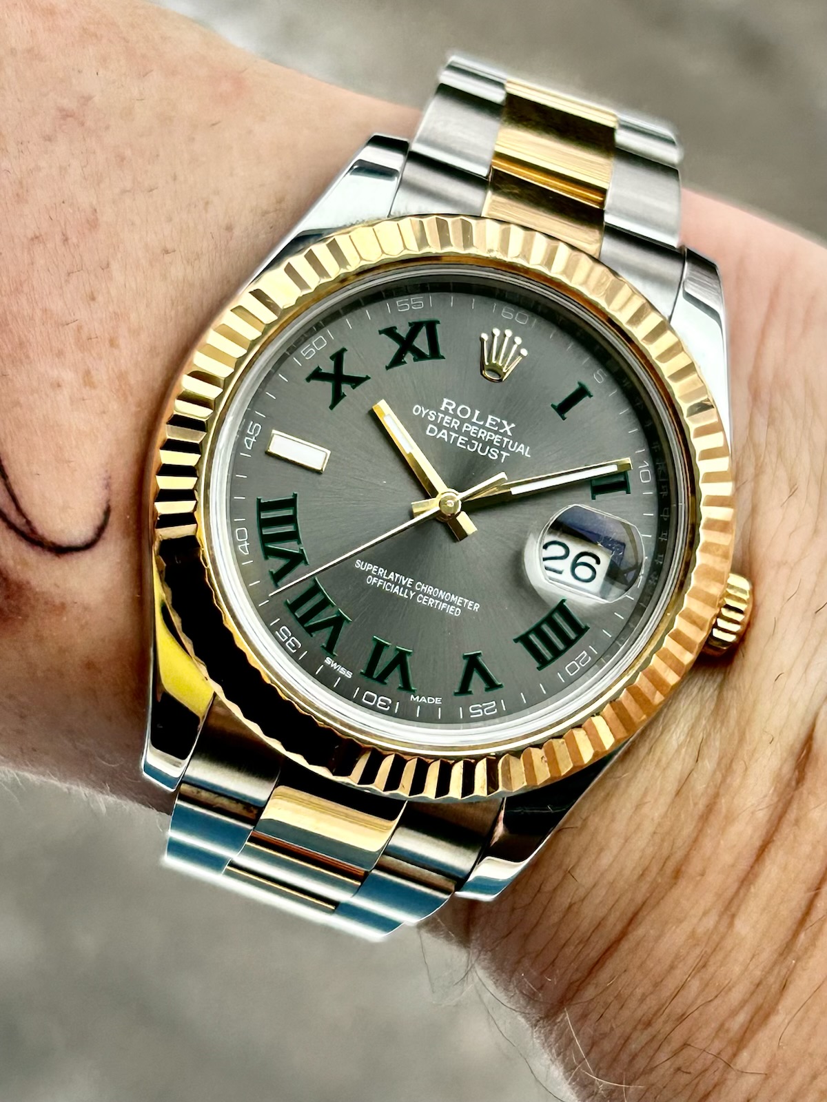 Rolex Datejust 41 – 2017 – Norsk AD - Bilde 10