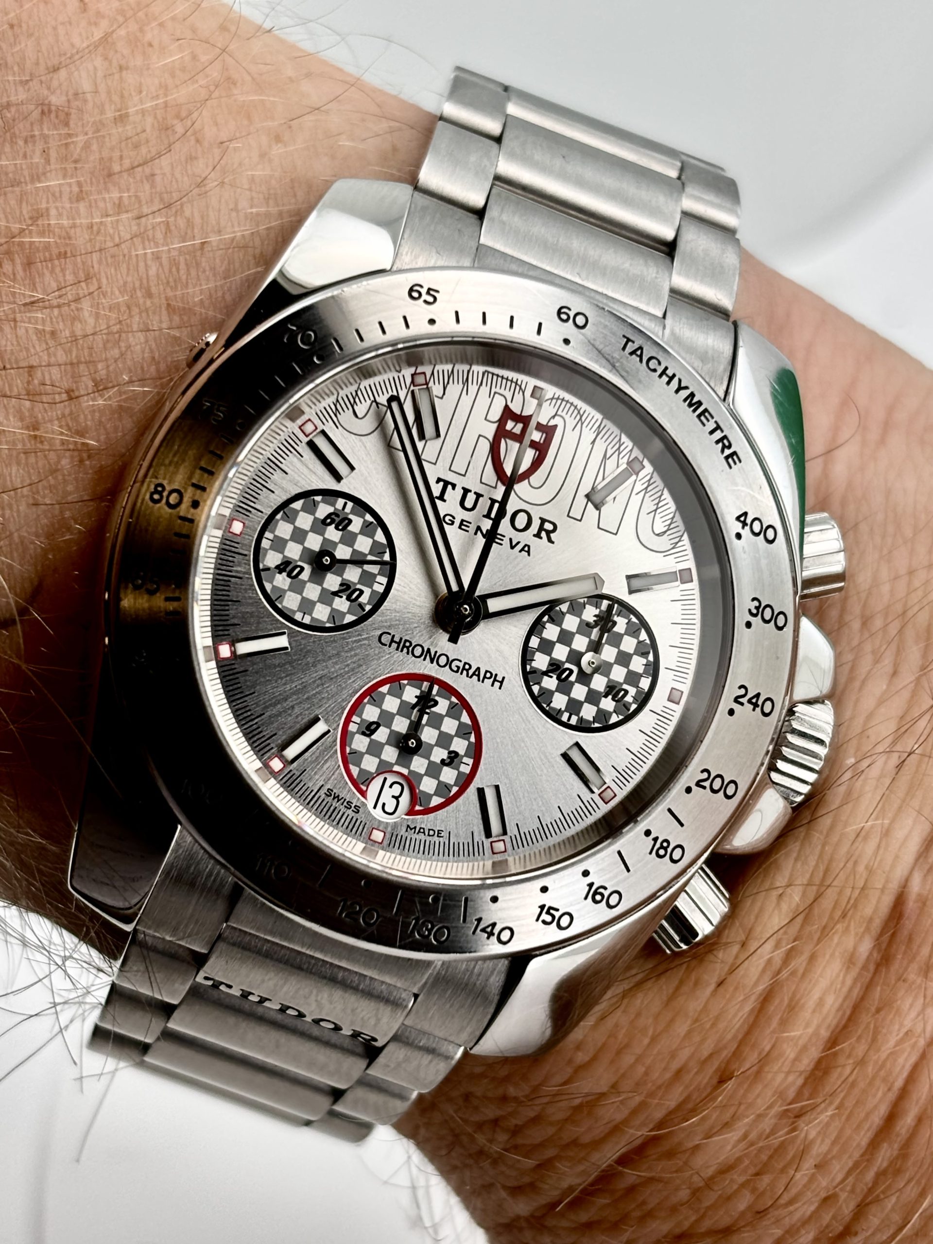 Ukens SUPER TILBUD! Tudor Sport Chronograph 2010 - Bilde 24