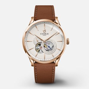 Charlie Paris INITIAL - Open Heart - Rose Gold