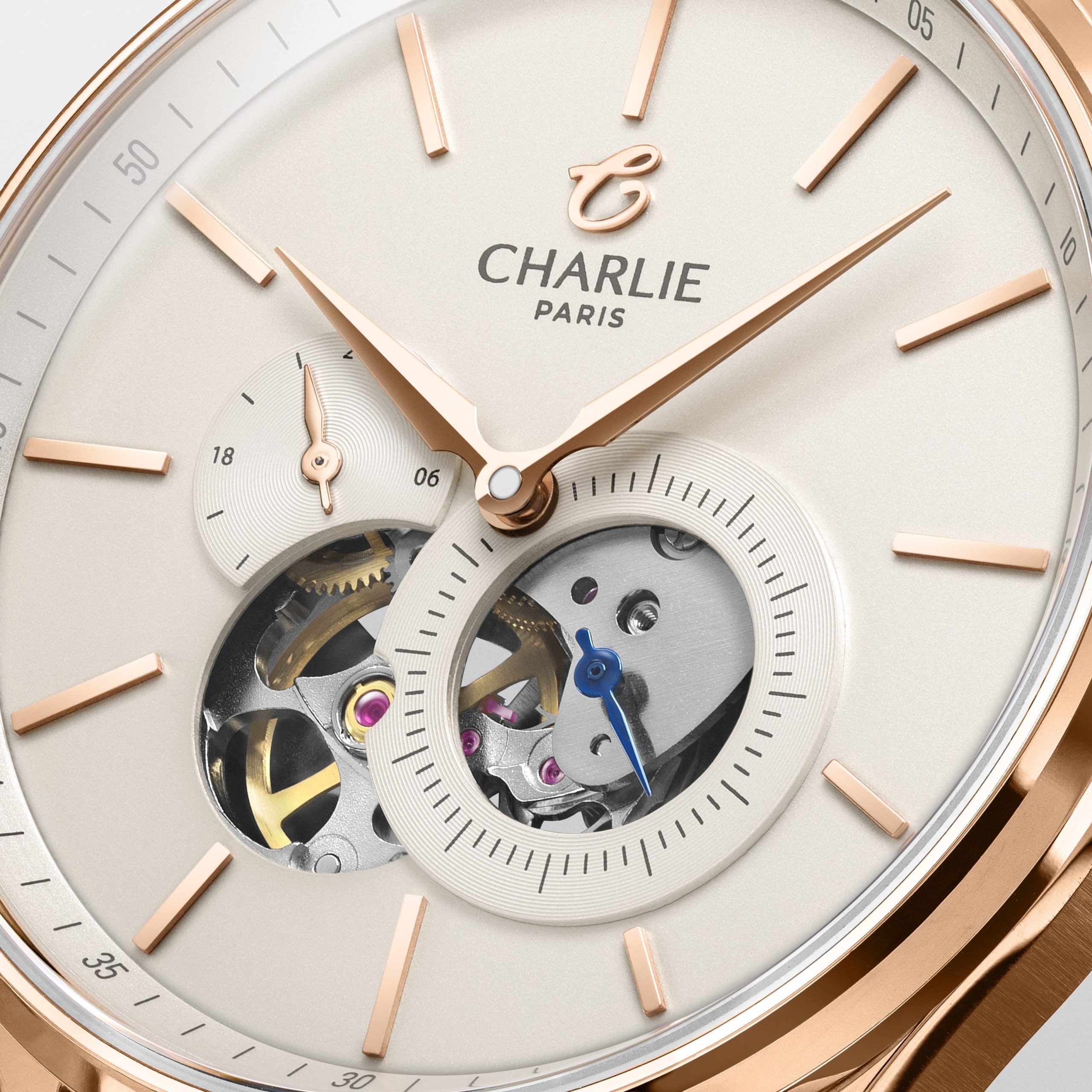 Charlie Paris INITIAL - Open Heart - Rose Gold - Bilde 5