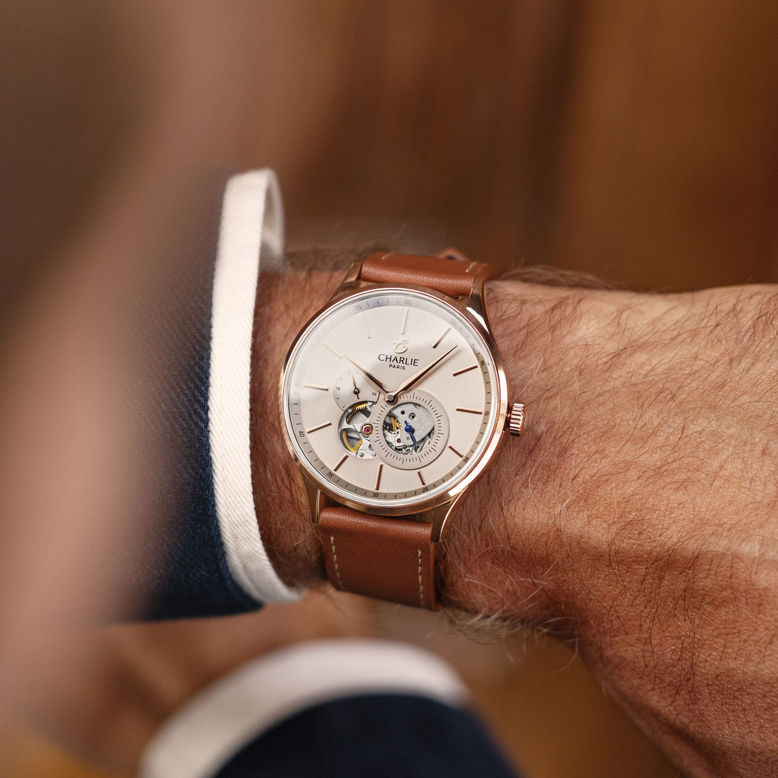 Charlie Paris INITIAL - Open Heart - Rose Gold - Bilde 2