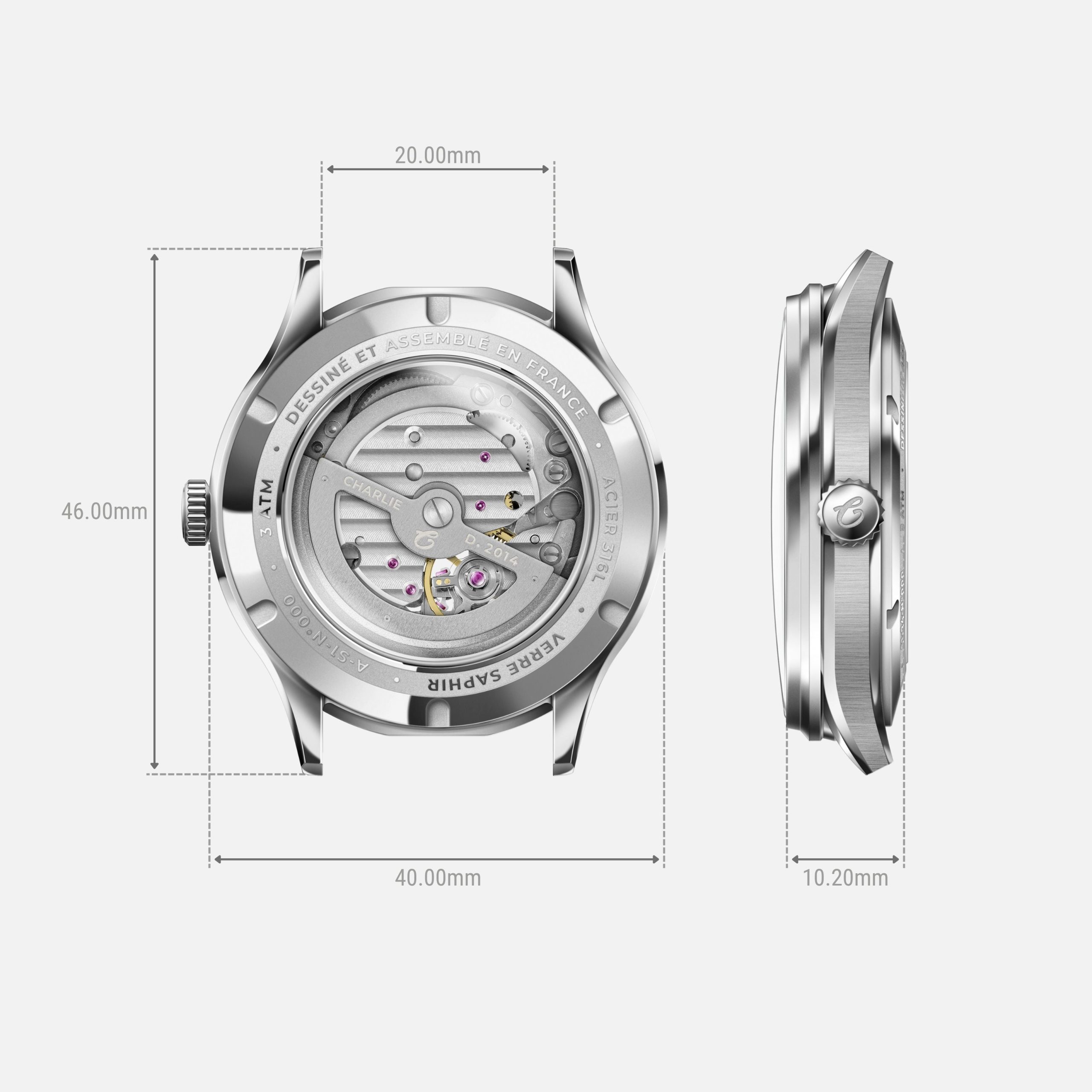 Charlie Paris INITIAL - Open Heart - White - Bilde 5