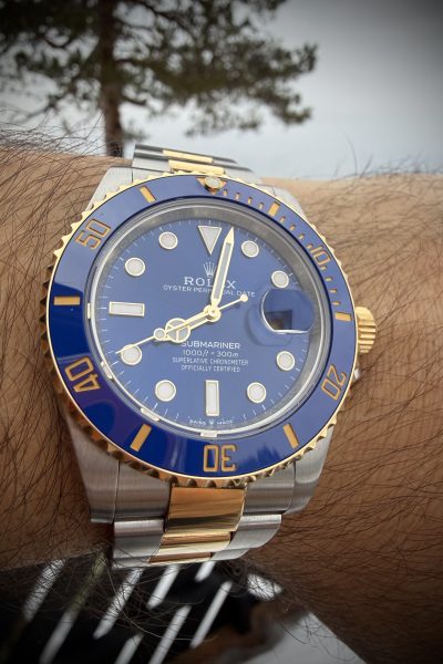 Rolex Submariner Date 41mm – 126613LB “Bluesy” – 2021 – Norsk – Bjerke Certified Pre-Owned 2025 – Komplett