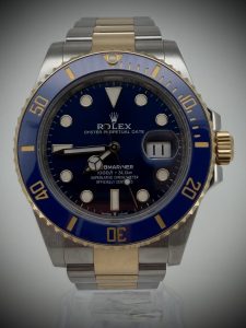 SOLGT - Rolex Submariner Date 41mm – 126613LB “Bluesy” – 2021 – Norsk – Bjerke Certified Pre-Owned 2025 – Komplett