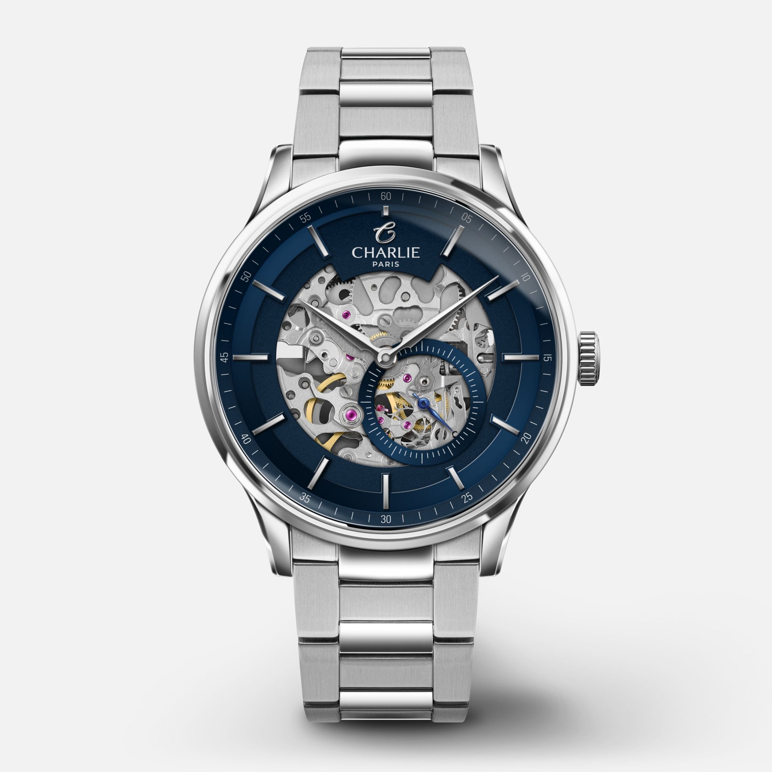 Charlie Paris INITIAL - Skeleton - Blue - Bilde 2