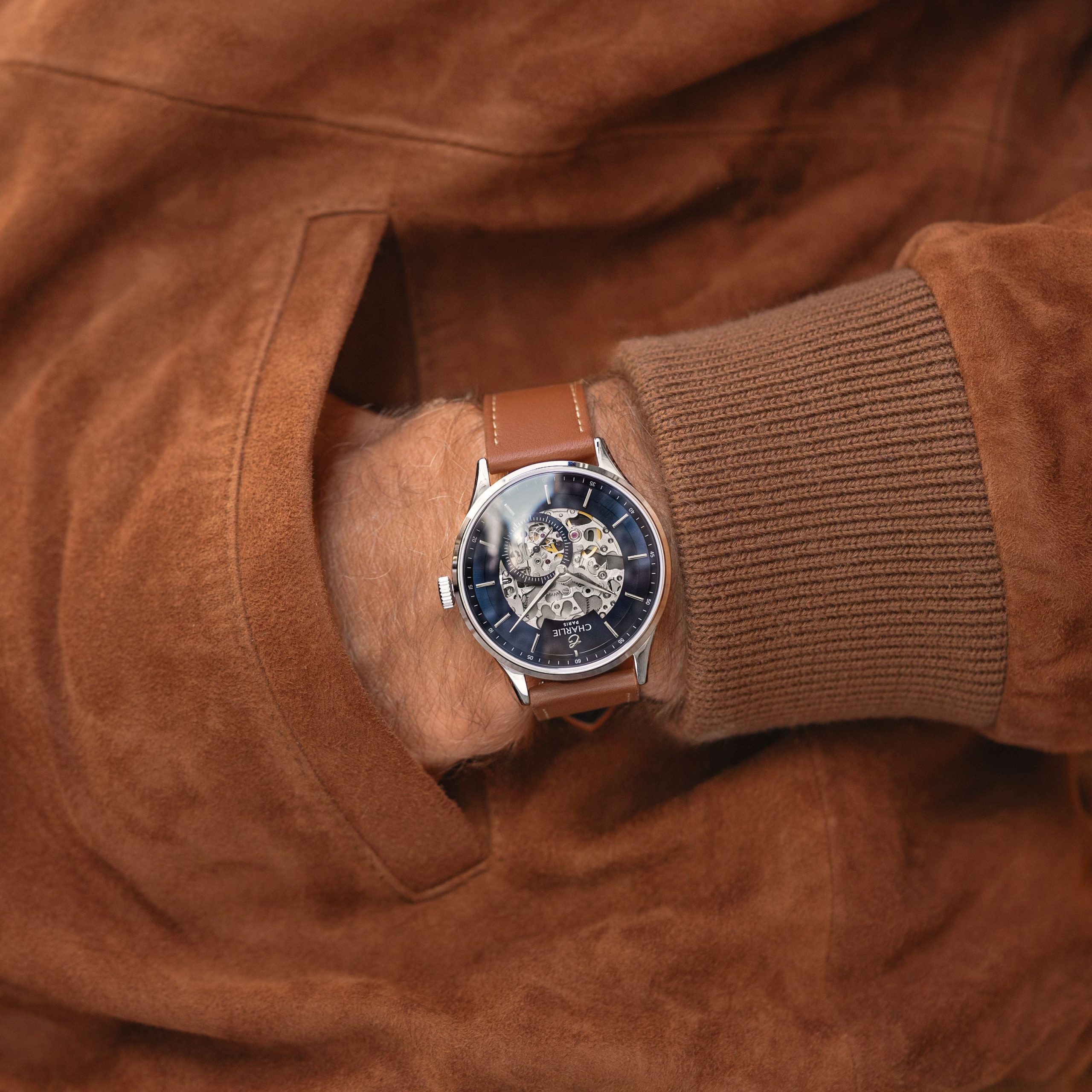 Charlie Paris INITIAL - Skeleton - Blue - Bilde 3