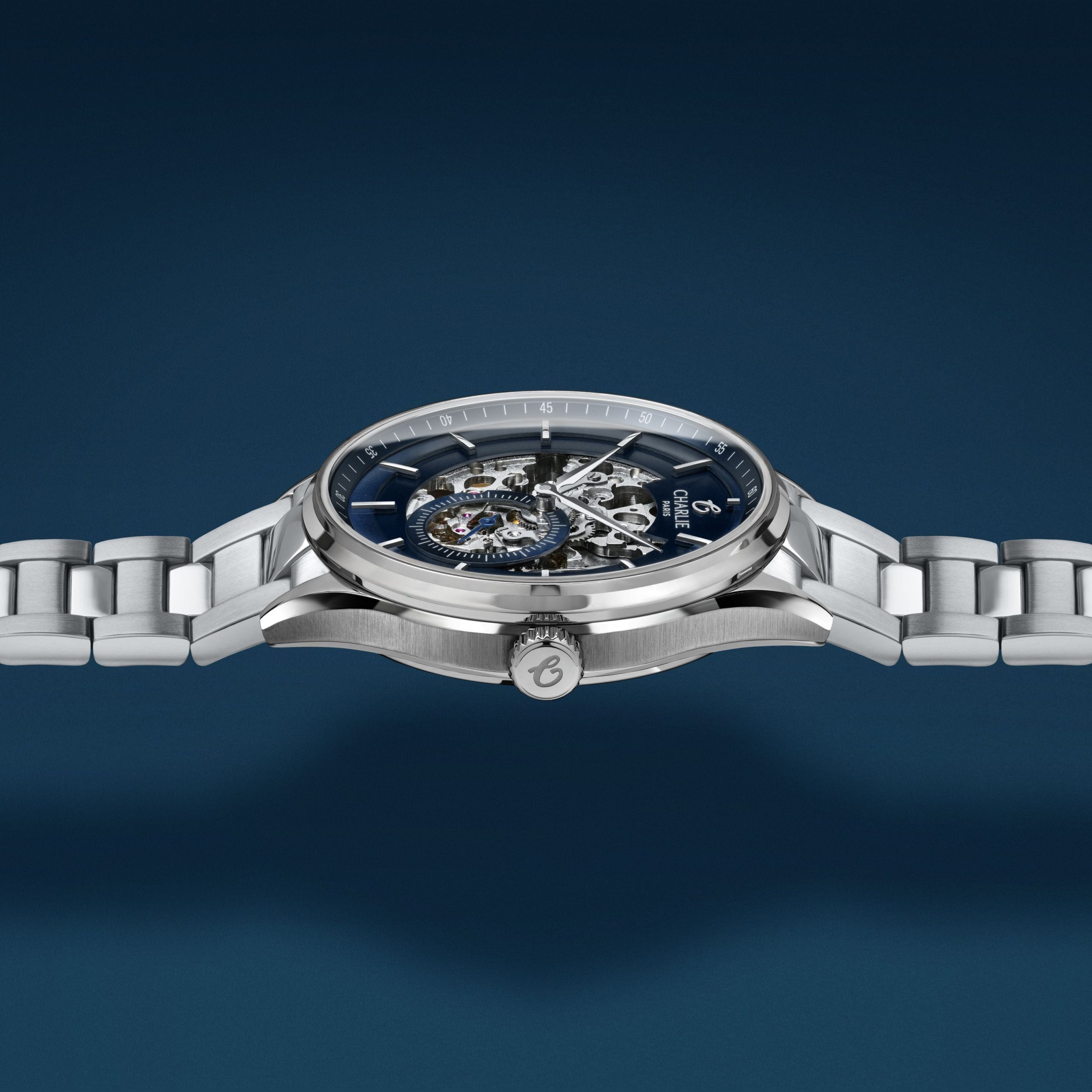 Charlie Paris INITIAL - Skeleton - Blue - Bilde 6