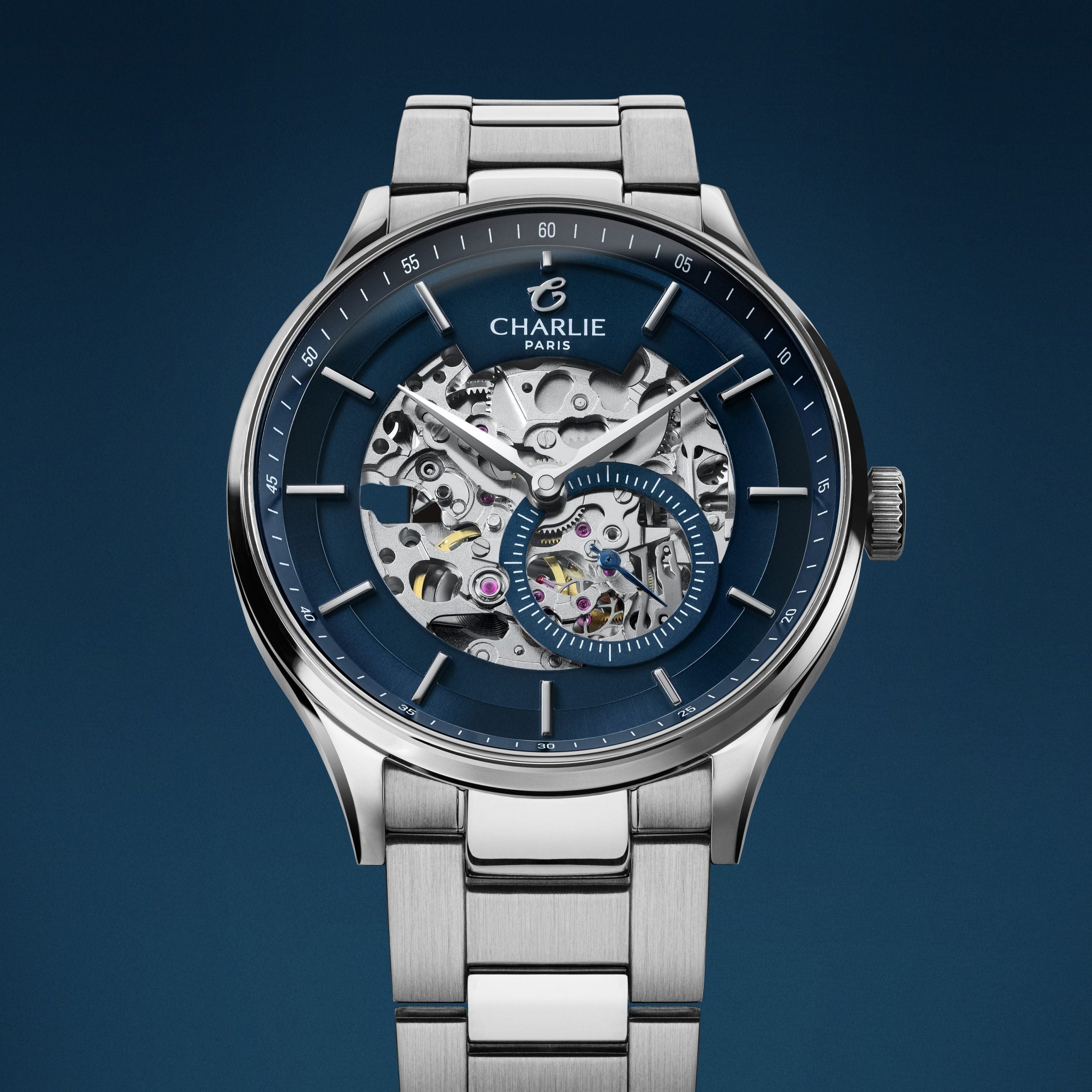 Charlie Paris INITIAL - Skeleton - Blue - Bilde 5