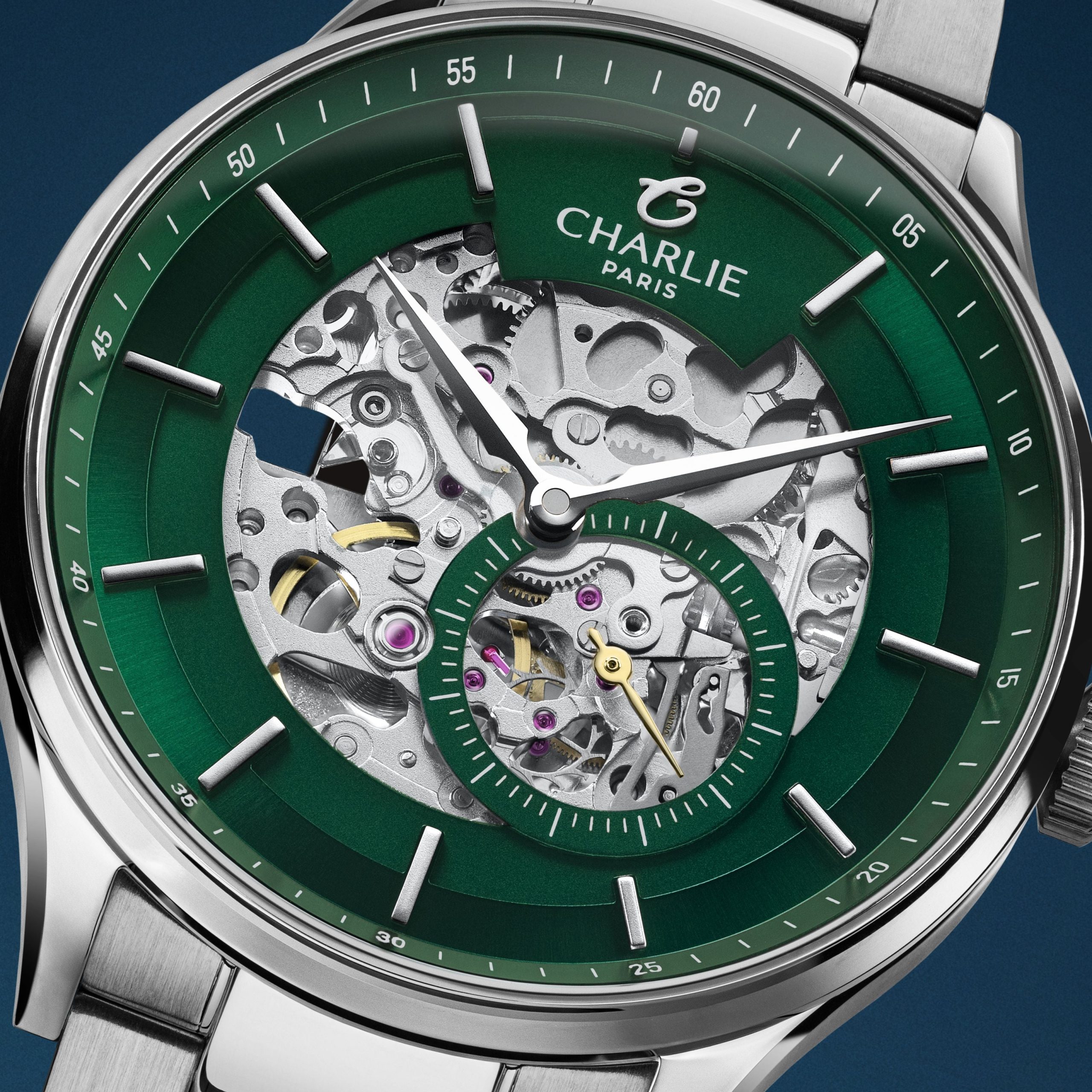 Charlie Paris INITIAL - Skeleton - Green - Bilde 4