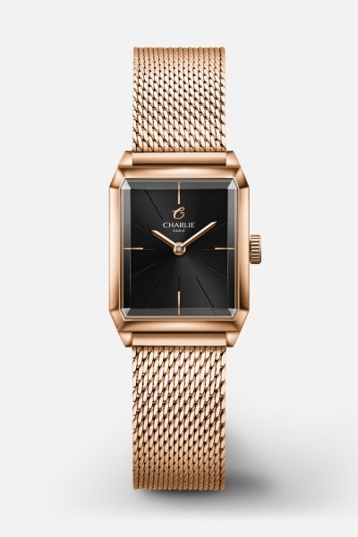 Charlie Paris MONCEAU - Rose gold & Black