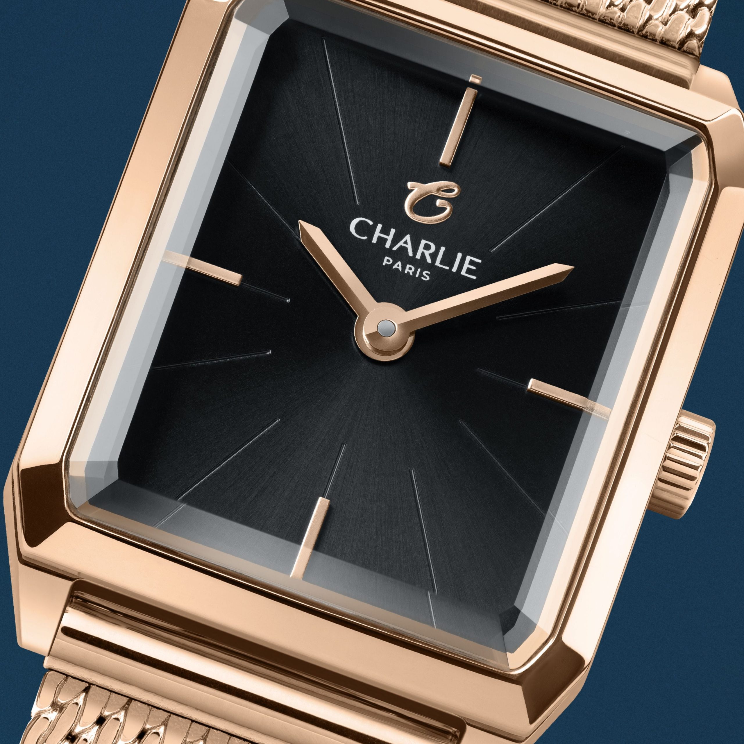 Charlie Paris MONCEAU - Rose gold & Black - Bilde 4