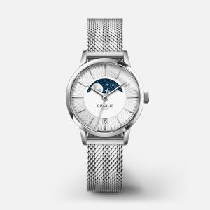 Charlie Paris SULLY - Moon phase - Steel