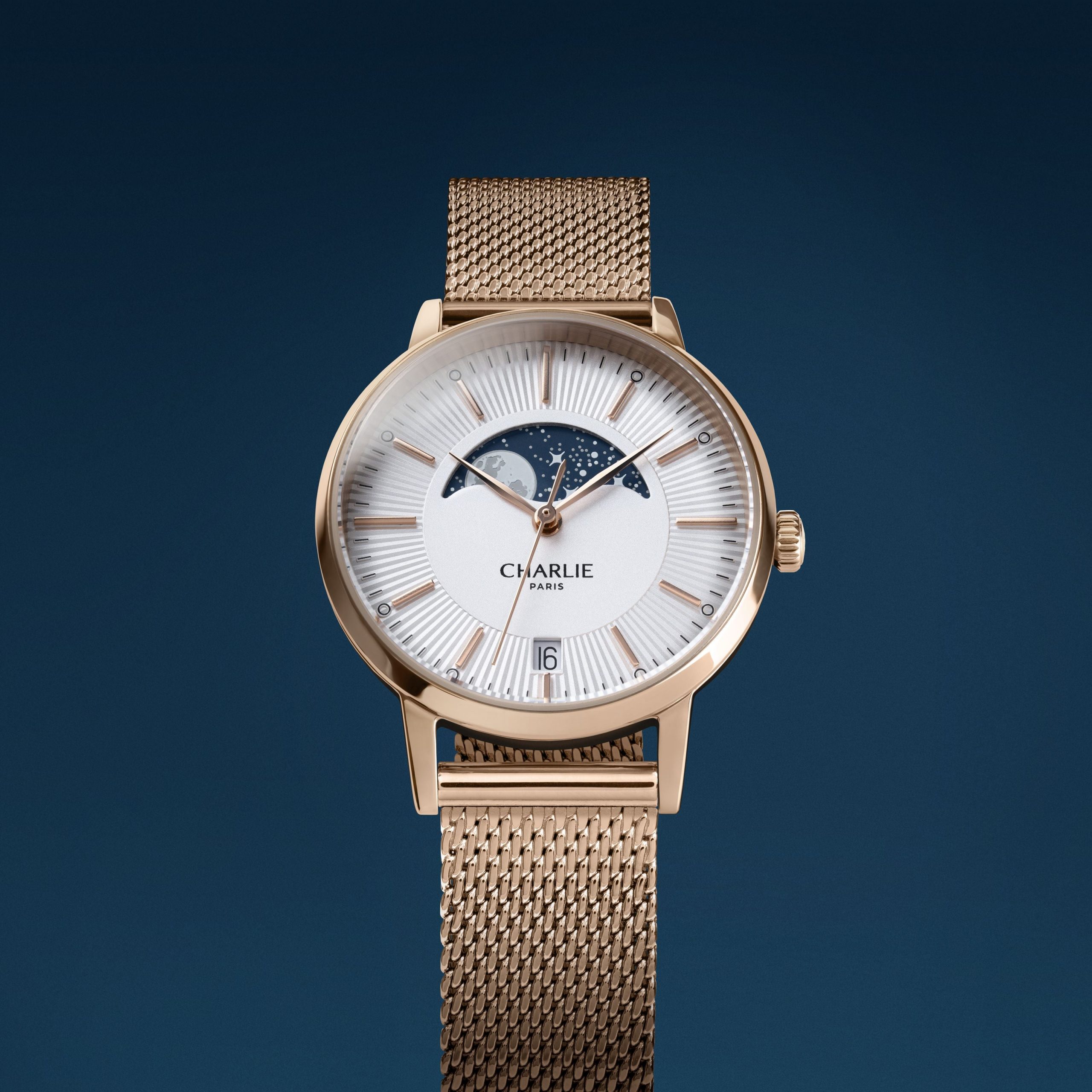 Charlie Paris SULLY - Moon phase - Rose gold - Bilde 3