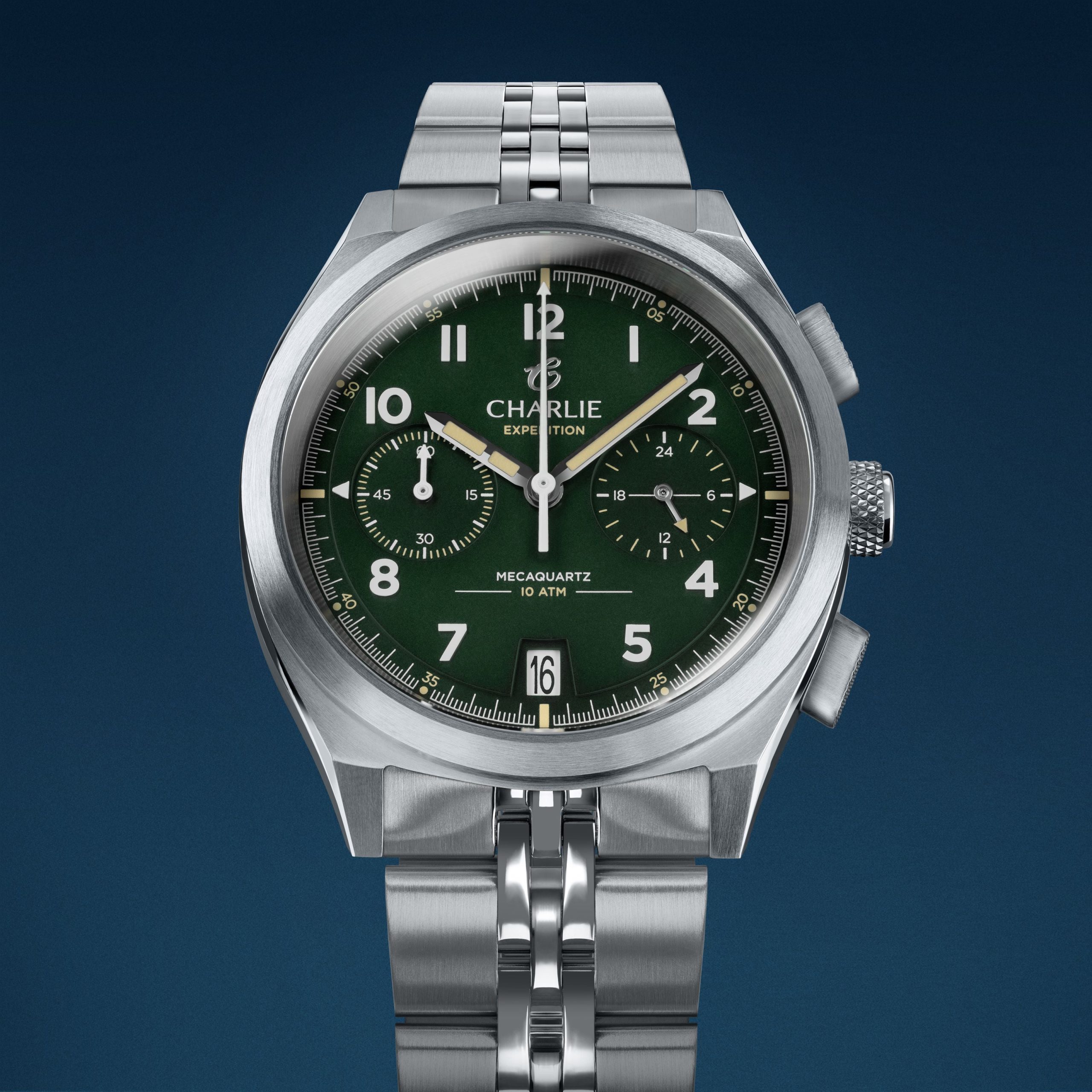 Charlie Paris GR - Chronograph - Green - Bilde 3