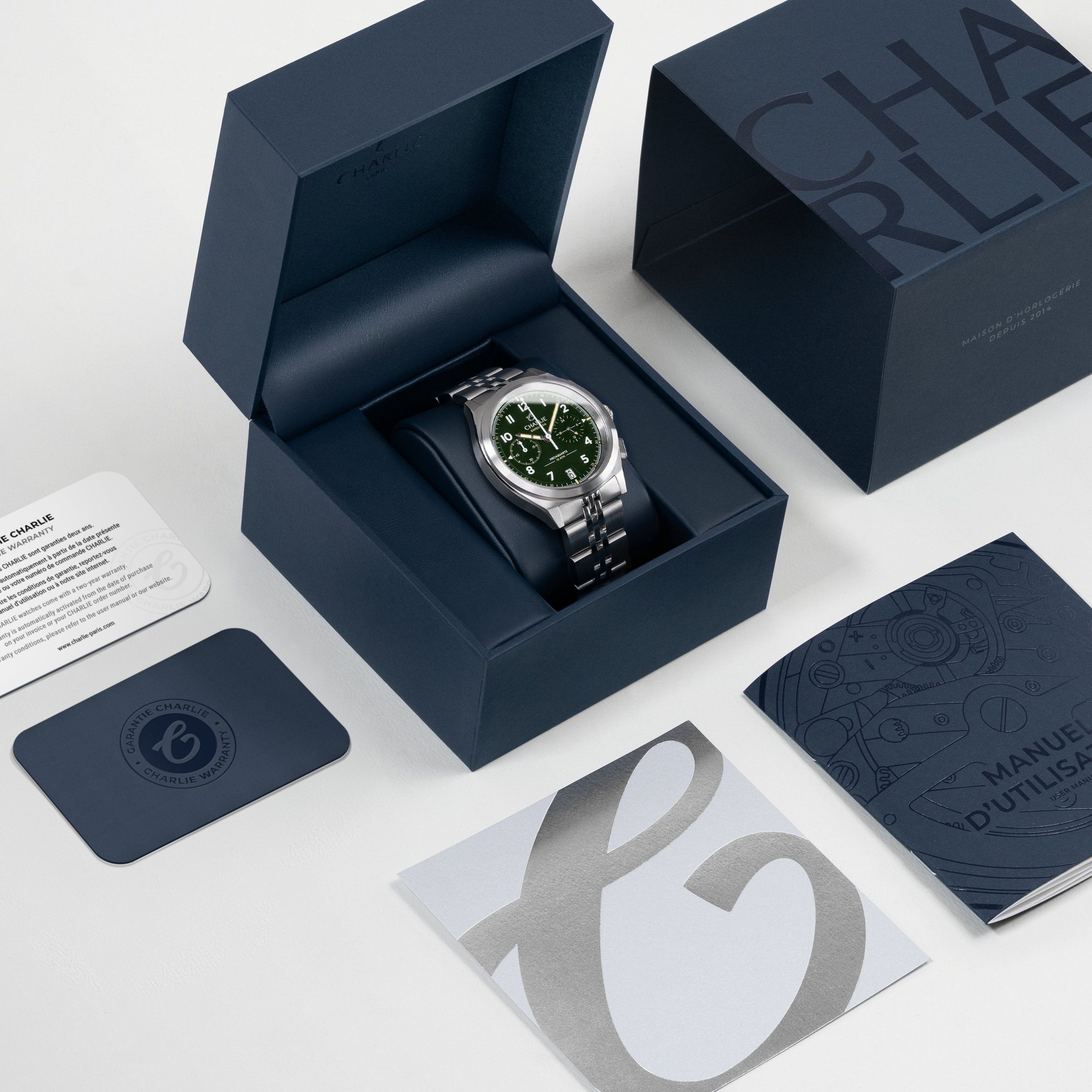 Charlie Paris GR - Chronograph - Green - Bilde 6