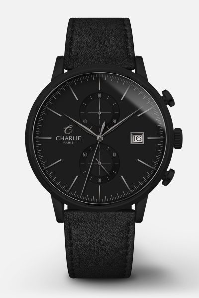 Charlie Paris HORIZON - Chronograph - Blackbird