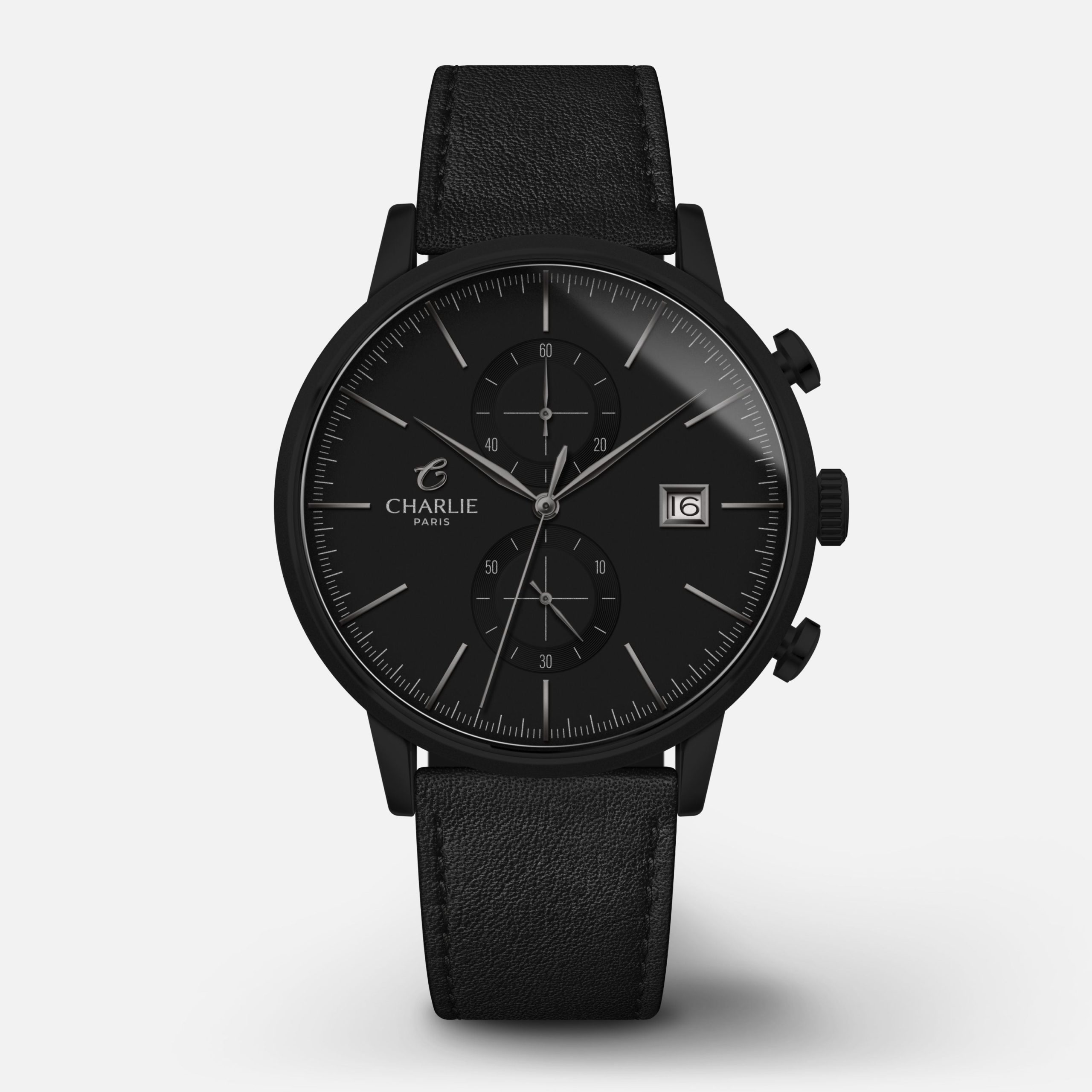 Charlie Paris HORIZON - Chronograph - Blackbird