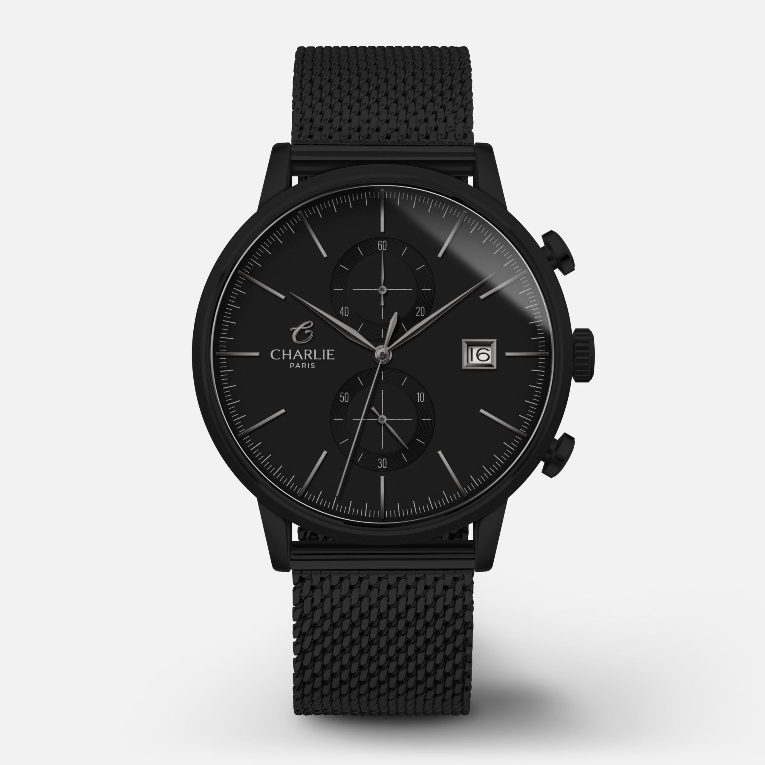 Charlie Paris HORIZON - Chronograph - Blackbird - Bilde 3