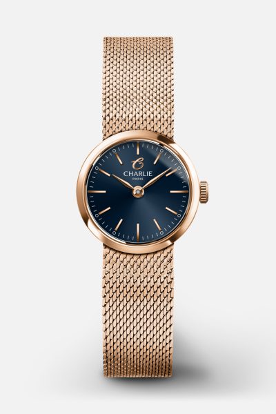 Charlie Paris SULLY Mini - Rose Gold & Blue