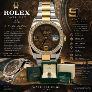 Rolex Datejust 36 Ref. 116243 Floral Dial 2010